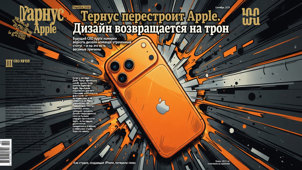 Тернус перестроит Apple. Дизайн возвращается на трон