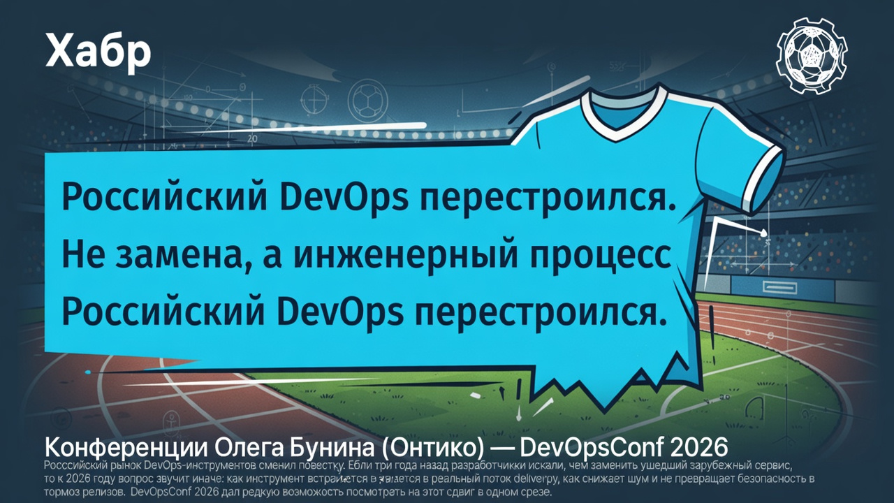 Российский DevOps перестроился. Не замена, а инженерный процесс