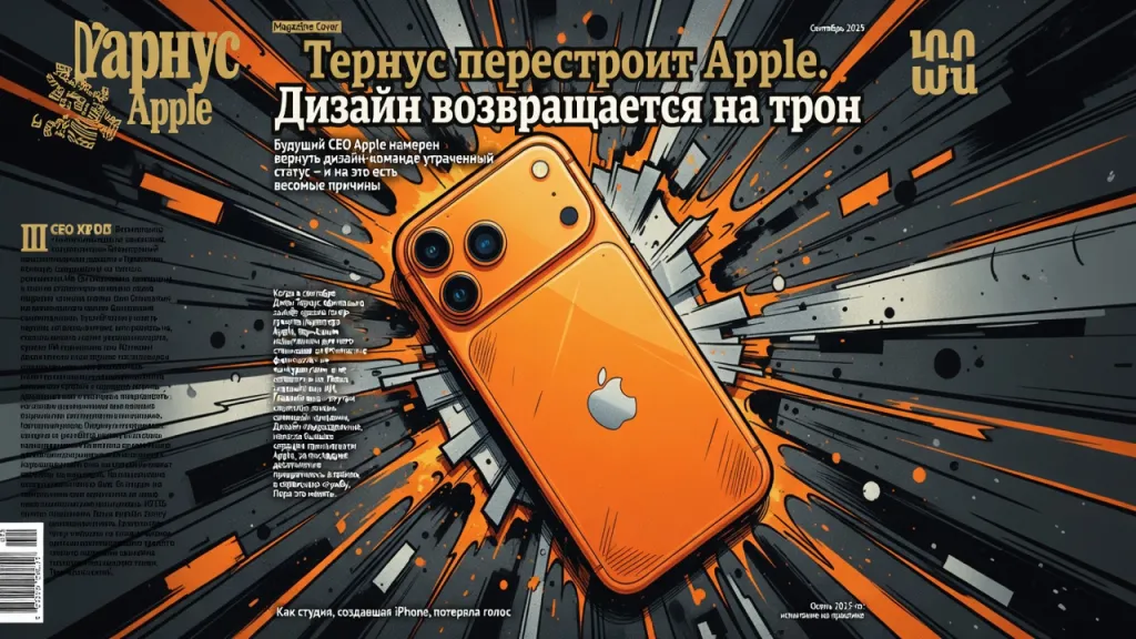 Тернус перестроит Apple. Дизайн возвращается на трон