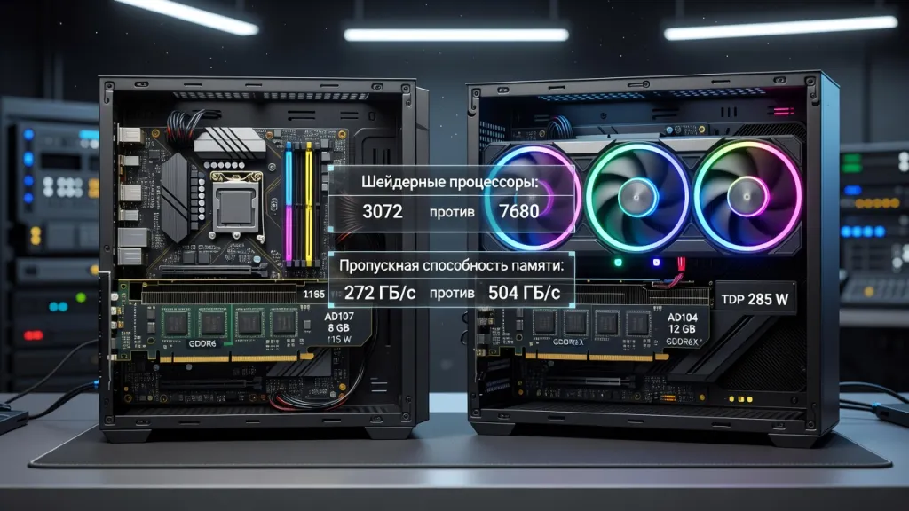 Видеокарты GeForce RTX 40: как выбрать между RTX 4060 и RTX 4070 Ti для игр и работы