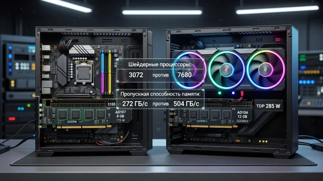 Видеокарты GeForce RTX 40: как выбрать между RTX 4060 и RTX 4070 Ti для игр и работы